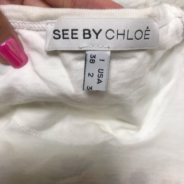 SEE BY CHLOE(シーバイクロエ)のsee by chloe 花柄トップス レディースのトップス(Tシャツ(長袖/七分))の商品写真