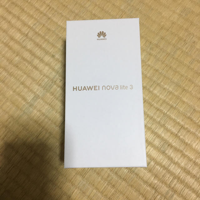 HUAWEI nova lite 3 ミッドナイトブラックスマホ/家電/カメラ