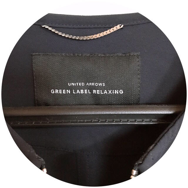 UNITED ARROWS green label relaxing(ユナイテッドアローズグリーンレーベルリラクシング)のgreen rabel relaxing  ノーカラーブルゾン レディースのジャケット/アウター(ブルゾン)の商品写真