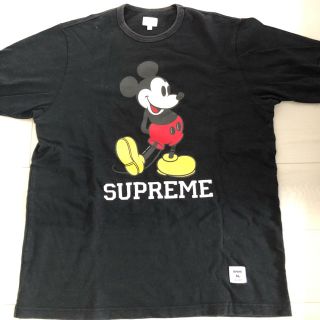 シュプリーム(Supreme)のsupreme×DisneyミッキーTシャツXL(Tシャツ/カットソー(半袖/袖なし))