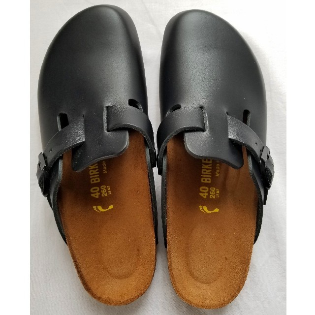 BIRKENSTOCK BOSTON ブラック 40 ナロー 新品未使用