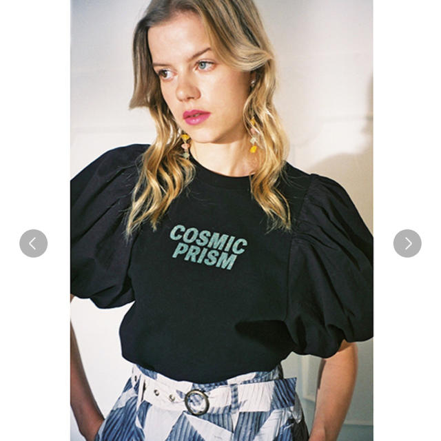 Lily Brown(リリーブラウン)のlilybrown ボリューム袖Ｔシャツ レディースのトップス(Tシャツ(半袖/袖なし))の商品写真