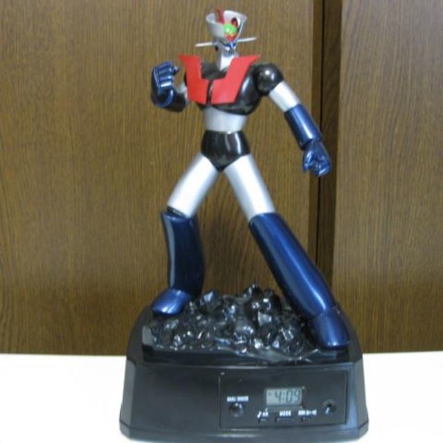 マジンガーZ フィギュア(固定ポーズ) デジタル目覚まし時計 マジンガーZ フィギュア(固定ポーズ) デジタル目覚まし時計