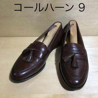 コールハーン(Cole Haan)の値下げ希少コールハーン ビンテージタッセルローファー 9サイズ(スリッポン/モカシン)