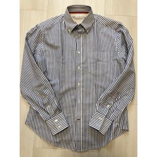 ブルネロクチネリ(BRUNELLO CUCINELLI)のブルネロクチネリ ストライプ コットンシャツ  (シャツ)