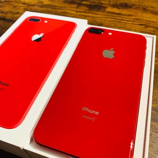 【美品】iPhone8Plus PRODUCT RED256GB【Simフリー】