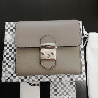 フルラ(Furla)のFURLA　メトロポリス　ミニ財布　サッビア　グレージュ　大人気カラー(財布)