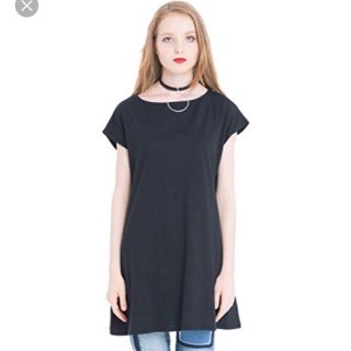 マウジー(moussy)の送料込み【MOUSSY】Tシャツワンピ(ミニワンピース)