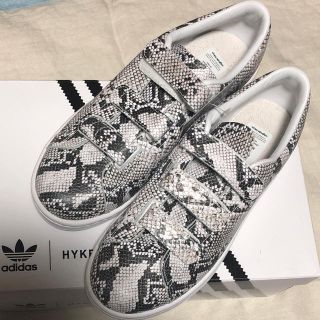 ハイク(HYKE)のadidas HYKE パイソン スニーカー ベルクロ 25㎝ 新品(スニーカー)