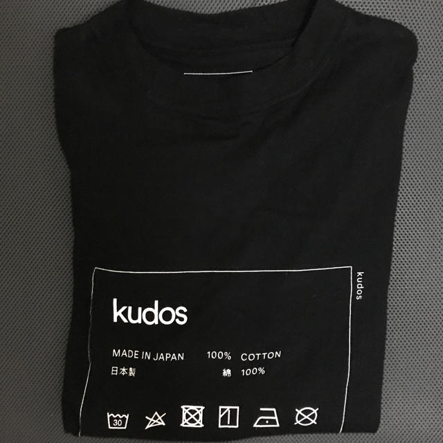 KUDOS ケアタグTシャツ メンズのトップス(Tシャツ/カットソー(半袖/袖なし))の商品写真