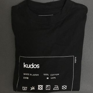 KUDOS ケアタグTシャツ(Tシャツ/カットソー(半袖/袖なし))