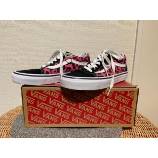 ヴァンズ(VANS)の【ちょこ様専用】VANS old school ピンクレオパード(スニーカー)