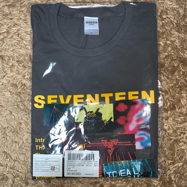 SEVENTEEN(セブンティーン)のSEVENTEEN x ZOZOTOWNコラボTシャツ エンタメ/ホビーのタレントグッズ(アイドルグッズ)の商品写真