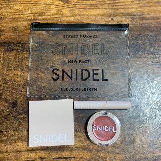 スナイデル(SNIDEL)のsweet 10月号 付録 snidel 秋色コスメセット&クリアポーチ(その他)