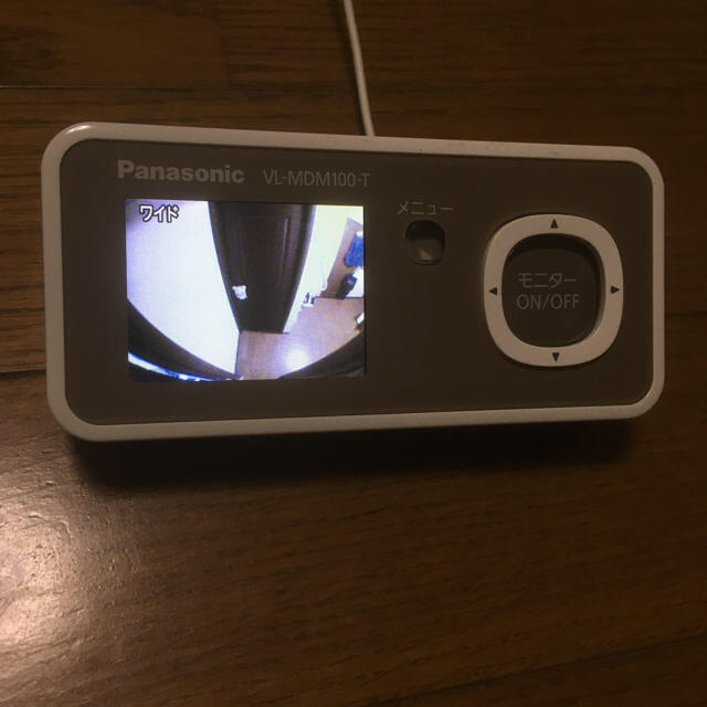 Panasonic(パナソニック)のパナソニック  ワイヤレスドアモニター VL-SDM100-T キャラメルモカ スマホ/家電/カメラのスマホ/家電/カメラ その他(防犯カメラ)の商品写真