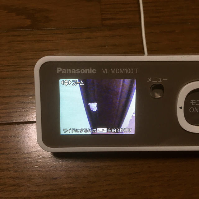 Panasonic(パナソニック)のパナソニック  ワイヤレスドアモニター VL-SDM100-T キャラメルモカ スマホ/家電/カメラのスマホ/家電/カメラ その他(防犯カメラ)の商品写真