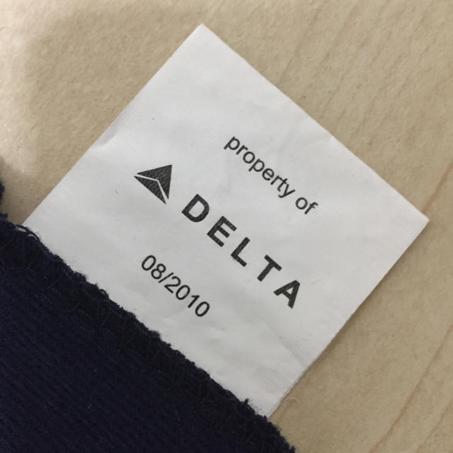 DELTA(デルタ)のDELTA航空 インテリア/住まい/日用品の日用品/生活雑貨/旅行(旅行用品)の商品写真