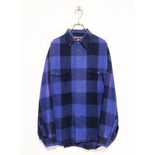 コムデギャルソン(COMME des GARCONS)のvintage ヴィンテージ 90s オンブレ シャドーチェック チェックシャツ(シャツ)