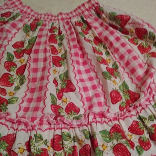 シャーリーテンプル(Shirley Temple)のシャーリーテンプル　いちご可愛いスカート120(スカート)