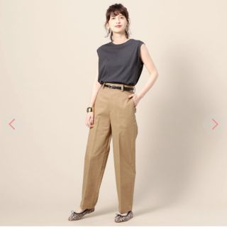 ビューティアンドユースユナイテッドアローズ(BEAUTY&YOUTH UNITED ARROWS)のビューティーアンドユースのハイウエストテーパードチノパン(チノパン)