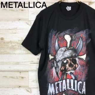 METALLICA(メタリカ) バンドT M ブラック メキシコ製 Tシャツ(Tシャツ/カットソー(半袖/袖なし))