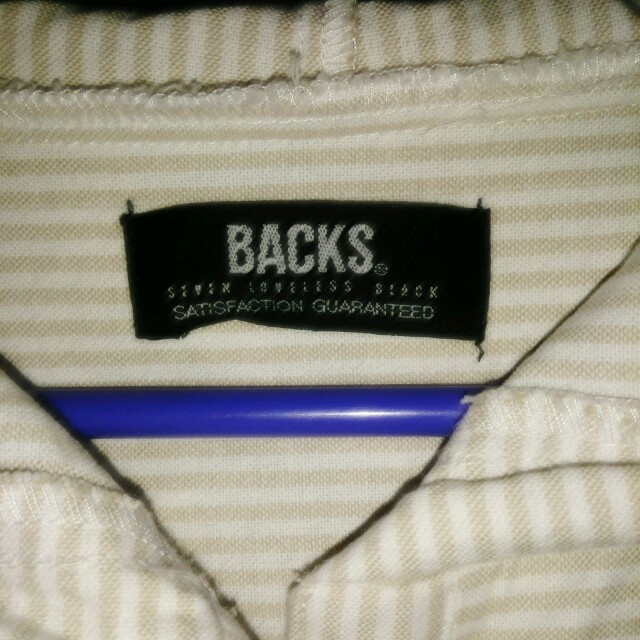 BACKS(バックス)のBACKS シャツ レディースのトップス(シャツ/ブラウス(半袖/袖なし))の商品写真