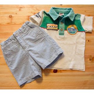 ベビーギャップ(babyGAP)の★babyGap★JUNK STORE★Ｔシャツとハーフパンツのセット90-95(その他)