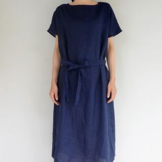 フォグリネンワーク(fog linen work)のフォグリネンワーク　リネンワンピース　定価18340円(ロングワンピース/マキシワンピース)