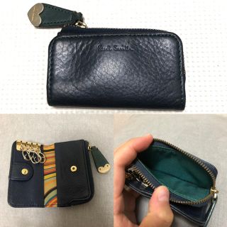 ポールスミス(Paul Smith)の<中古品>ポールスミス キーケース ネイビー(キーケース)