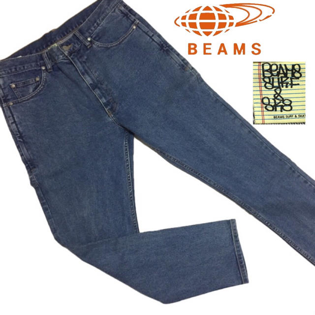 BEAMS(ビームス)の新品SSZ Beams Surf&SK8 Cool Slim Pants デニム メンズのパンツ(デニム/ジーンズ)の商品写真