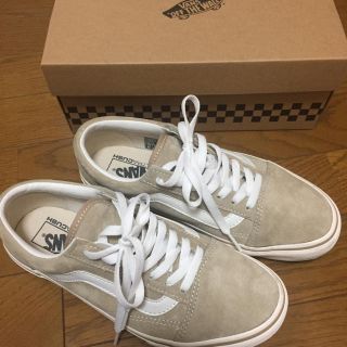 ヴァンズ(VANS)のvans OLD SKOOL DX ベージュ 24.5㎝(スニーカー)