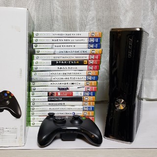 エックスボックス360(Xbox360)のXbox360 250G 本体とおまけソフト(家庭用ゲーム機本体)