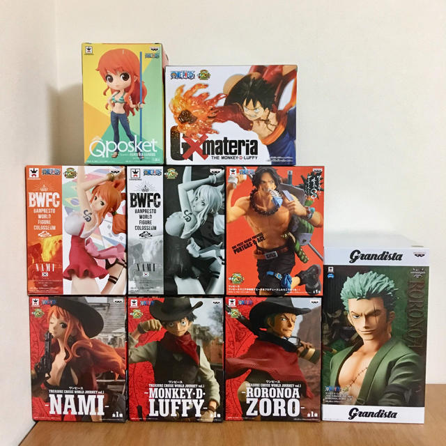 【最終値下げ】ONE PIECE フィギュア 9体 まとめ売り