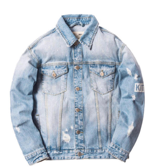 極美品　KITH LAIGHT LOGO DENIM JACKET デニムジャケ