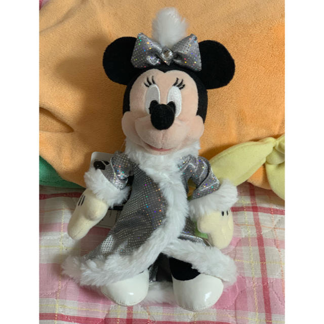 Disney(ディズニー)のディズニータグ付き未使用ワンマン ミニーぬいば エンタメ/ホビーのおもちゃ/ぬいぐるみ(キャラクターグッズ)の商品写真