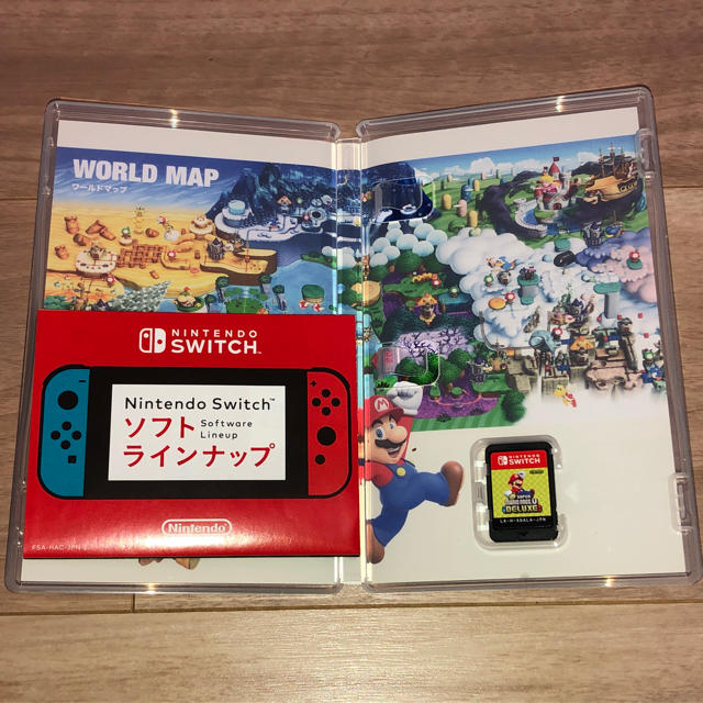 Nintendo Switch(ニンテンドースイッチ)のNewスーパーマリオブラザーズUデラックス ニンテンドースイッチ専用ソフト エンタメ/ホビーのゲームソフト/ゲーム機本体(家庭用ゲームソフト)の商品写真