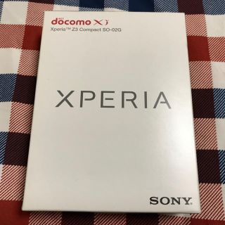 エクスペリア(Xperia)のXPERIA Z3Compact SO-02G オレンジ 未使用(スマートフォン本体)