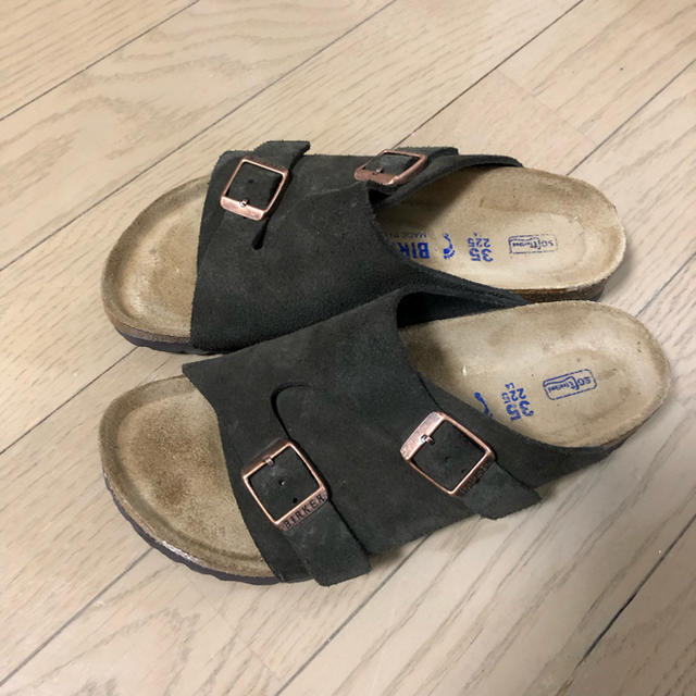 BIRKENSTOCK(ビルケンシュトック)のビルケンシュトック サンダル スリッパ ブラウン 22.5cm レディースの靴/シューズ(サンダル)の商品写真