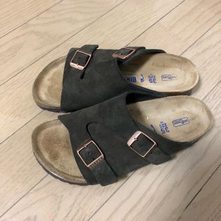 ビルケンシュトック(BIRKENSTOCK)のビルケンシュトック サンダル スリッパ ブラウン 22.5cm(サンダル)