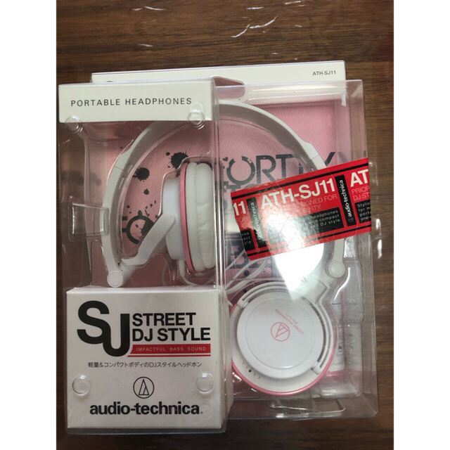 オーディオテクニカ  ATH-SJ11 ヘッドフォン　DJスタイル