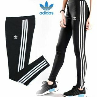 アディダス(adidas)の新品　アディダス　オリジナルス　adidas　レギンス　ヨガウェア　Lサイズ(レギンス/スパッツ)