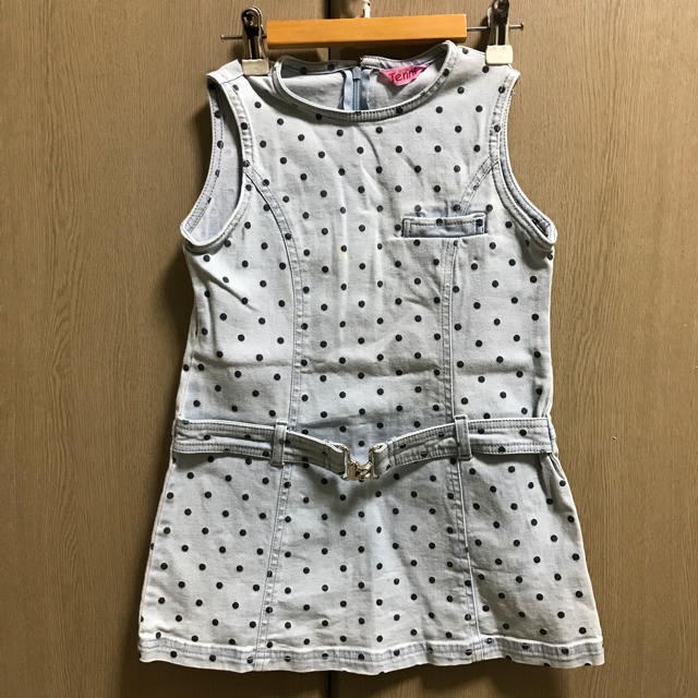 JENNI(ジェニィ)のJENNIデニムワンピース キッズ/ベビー/マタニティのキッズ服女の子用(90cm~)(ワンピース)の商品写真