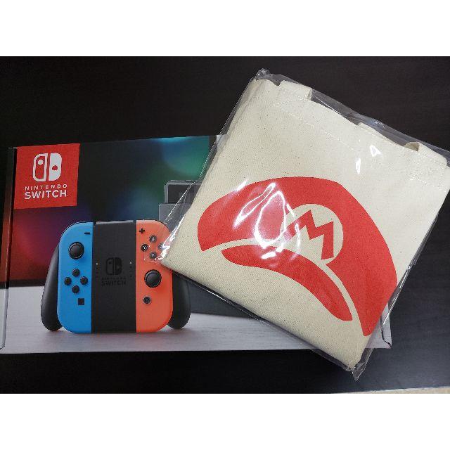 新品未開封 Nintendo Switch + スパーマリオトートバッグ