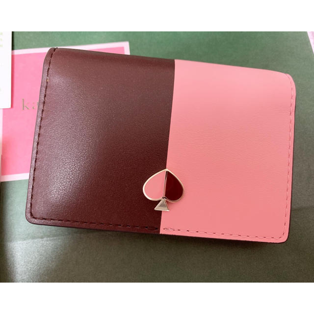 ☆ 大人気 ☆ kate  spade カードケース バイカラー