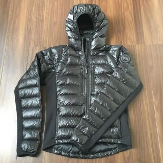 カナダグース(CANADA GOOSE)の☆カナダグース ハイブリッジ ライト フーディー ブラックレーベル ブランタ希少(ダウンジャケット)