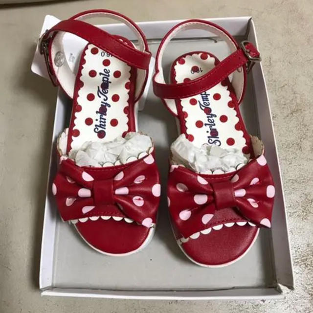 Shirley Temple(シャーリーテンプル)のシャーリーテンプル サンダル16 キッズ/ベビー/マタニティのキッズ靴/シューズ(15cm~)(サンダル)の商品写真