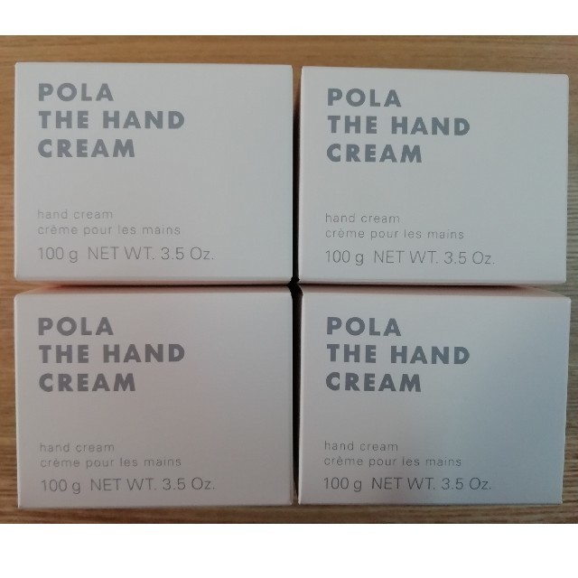 【最安値挑戦！】 HAND THE 【4個セット】POLA - POLA CREAM ハンドクリーム ザ ポーラ ハンドクリーム