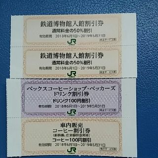 ジェイアール(JR)の即日発送可能※条件あり✨２枚✨鉄道博物館大宮ご入館半額割引券(美術館/博物館)