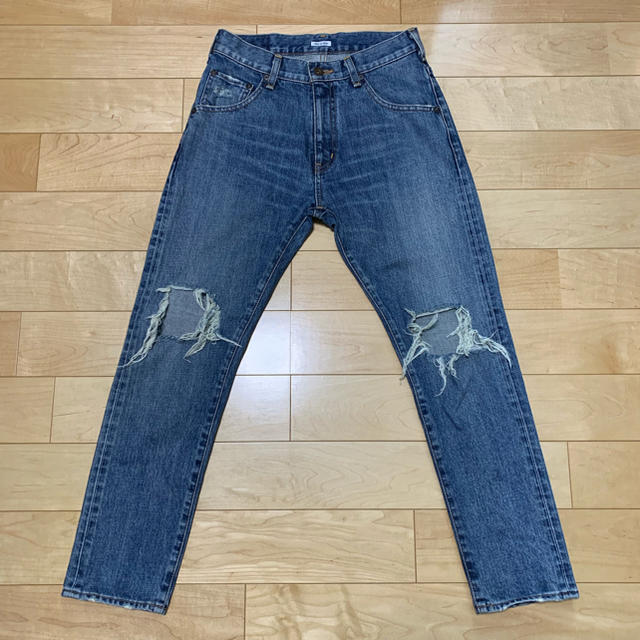 トゥデイフル ダメージデニム size25  N304