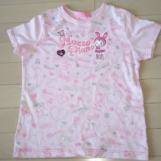 メゾピアノジュニア(mezzo piano junior)のTシャツ(Tシャツ/カットソー)